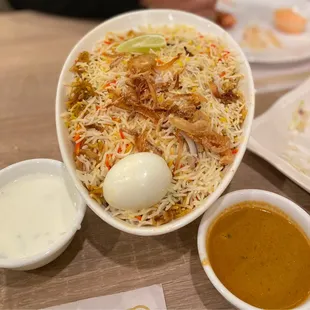 Chicken dum biryani