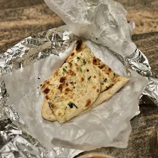 Garlic Naan ($2.99)