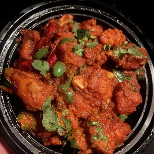 Chicken Chintamani Madras Masala Dosa