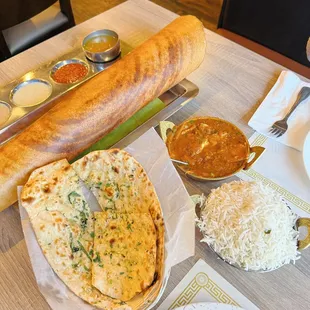 Mild Masala Dosa