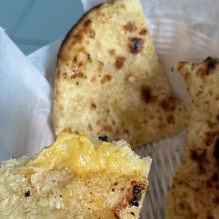 Garlic Cheese Naan.