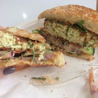 Paneer King Burger