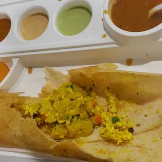 Paneer Masala Dosa