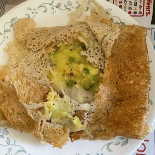 Rava Masala Dosa