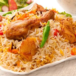 Chicken biryani