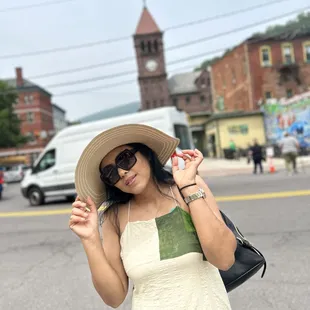 outside