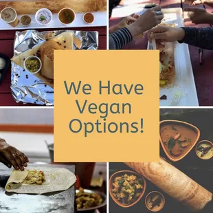we have vegan options