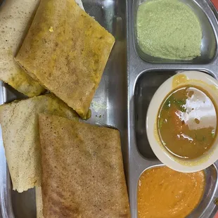 Paneer Bhurji Dosa