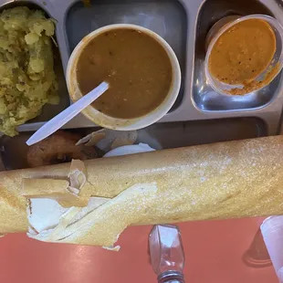 Look at this C2 menu instead of white chutney they gave me potato,and the green chutney is nothing but salty water.