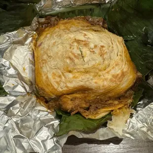 Chicken Kothu Porotta