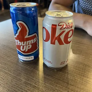 Thumbs Up vs Diet Coke