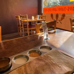 Perfect spot if you're peckish after work. This is the Mylapore Dosa with gunpowder chutney.