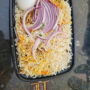 Goat biryani