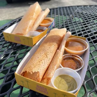 The Classic Dosa Peppy Paneer Dosa  @littlebitesatx on IG
