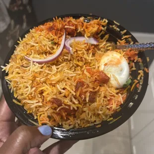 Hyderabad Special Chicken Biryani