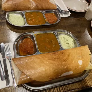 Potato Masala Dosa