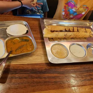 Chocolate Dosa and Idli