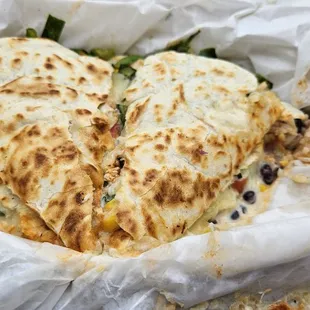 Beef Quesadilla.