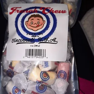 a bag of candies