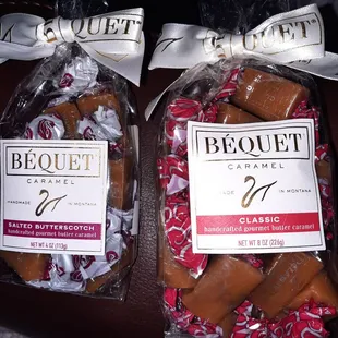 two bags of candies
