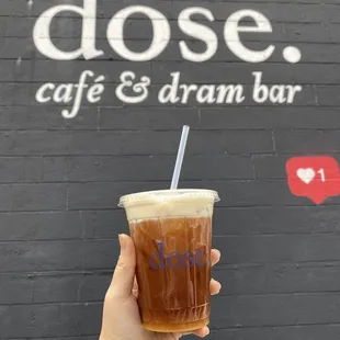Barcelona Cold Brew with Salted Whipped Cream