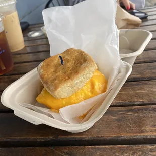 Egg &amp; Cheese Biscuit