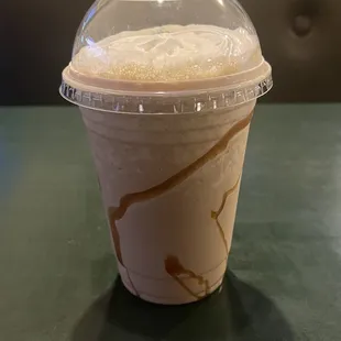 Pumpkin spice frappe