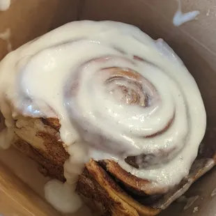 Vegan Cinnamon Bun