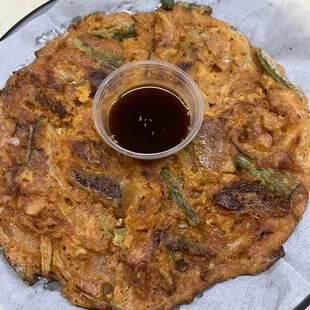 Kimchi pancake