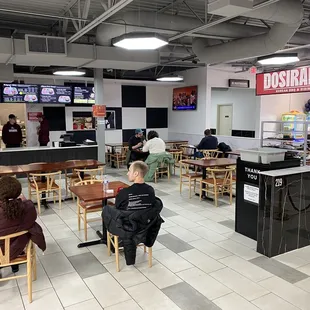Casual spot to grab food at the counter. Dine in or take it to go.