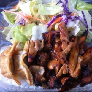 Chicken teriyaki combo