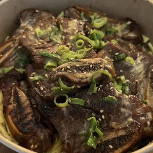 Beef galbi BBQ bowl