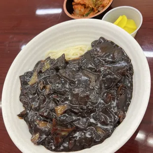 a plate of food on a table