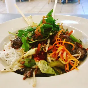 Lemongrass beef vermicelli