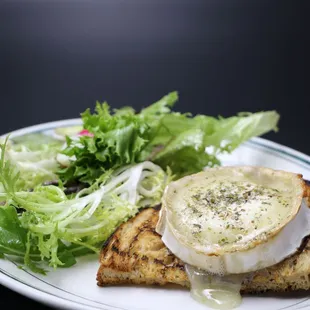 a plate of food on a table