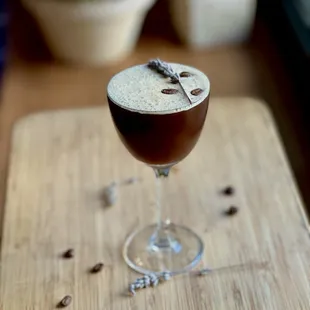 Lavender Espresso Martini!