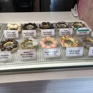 Plain Mochi Donut - No Sugar