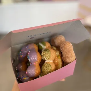 Taro Matcha Wafers Mochi Donut
