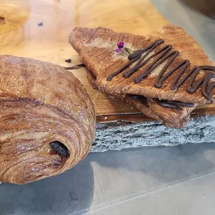 Flat croissant, looked crazy good