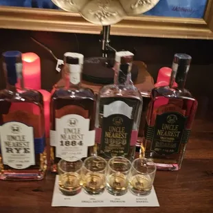 drink, oysters and mussels