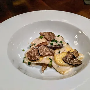 Lobster Mushroom Ravioli