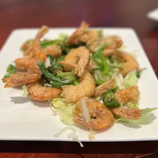 Fried shrimps