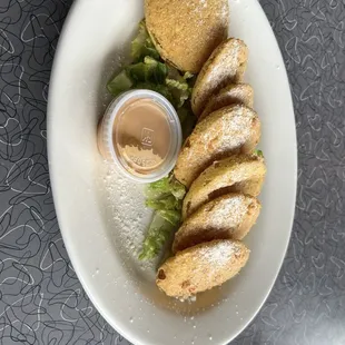 Fried green tomatoes