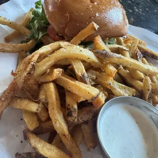 1/4 lb. The Standard Delux Burger