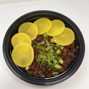 Minced Pork Rice Bowl