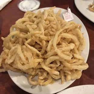 Onion rings! The only ones I like.