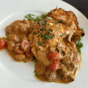 Shrimp and Grit Benedict