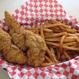 Hand Breaded Chicken Strips