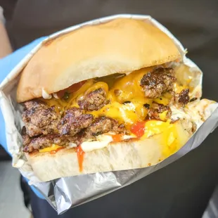 OG Smash burger (2 pattiesx2cheese)