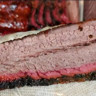 Smoked Prime grade brisket